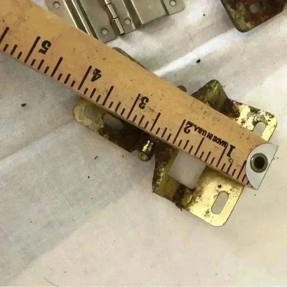 vtg lot of 8 door hinges - Picture 11 of 15